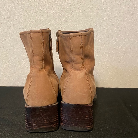 Timberland zip ankle boot tan suede size 10 - Picture 4 of 6